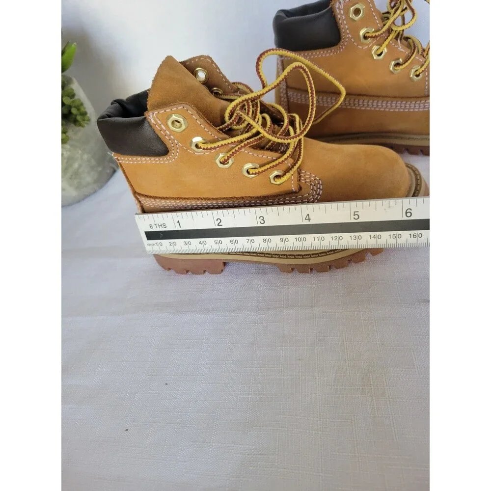 Timberland Toddlers 6 Inch Premium Waterproof Boots Lace Up Size 8